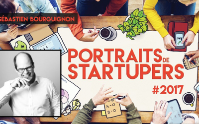 [Frappé du mois] Sébastien Bourguignon, auteur des Portraits de Startupers