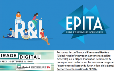 [Virage Digital] En direct de l’EPITA, avec Emmanuel Bavière, Global head of innovation center de la  Société Générale