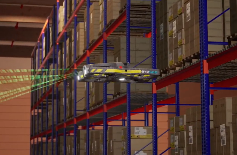 EYESEE transforme les inventaires : un drone pour accélérer, fiabiliser et sécuriser les process d’inventaires dans les entrepôts logistiques